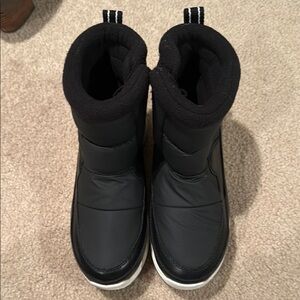 Sleek Black Winter Boots